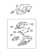 Overhead Console Bezel