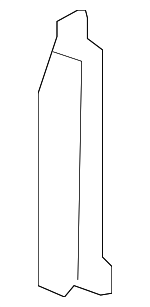 6164152100 - Body: Gusset for Toyota Image