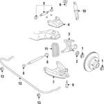 S8 - Suspension: ACDelcoâ„¢ Front Wheel Bearing for GM Image