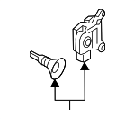 5Q0898511F - HVAC: HVAC Blend Door Actuator for Volkswagen Image