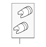 5Q0819454 - HVAC: Coupling for Volkswagen Image