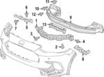 712403W0A00 - Body: Upper Support for Honda: HR-V Image