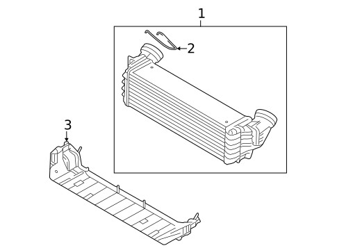 Intercooler for 2013 BMW X5 #0