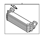 17517809321 - Cooling System: Inter-cooler for BMW Image