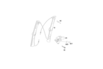 2217200646 - Front Doors: Window Lifter for Mercedes-Benz Image