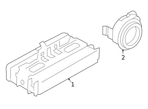 Anti-Theft Components for 2006 Subaru Legacy #0