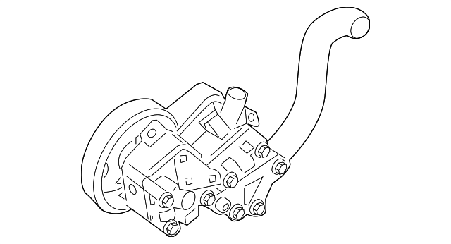49110-ZX01B - Power Steering Pump 2007-2013 Nissan Altima