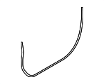 51727390750 - Body: Lower Weather-strip for BMW Image