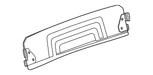 86567300 - : Part# 86567300 F Window for Chevrolet: Corvette Image