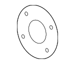26457SJ000 - Body: Booster Assembly Stopper for Subaru Image