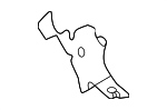 26154AN010 - Body: Master Cylinder Assembly Bracket for Subaru Image