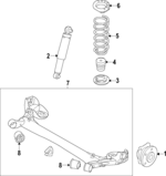 55350K9600 - : Coil Spring for Hyundai: Veloster N Image
