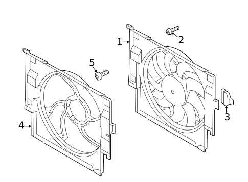 Cooling Fan for 2018 BMW M3 #0