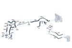 2238301900 - Heating and Ventilation: Hose Line for Mercedes-Benz Image