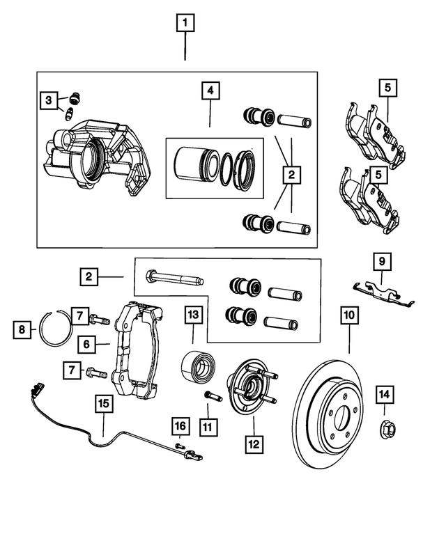 68240048AA - : Brake Rotor for Mopar Image