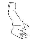 872130E050 - Body: Floor Duct for Toyota: Highlander Image