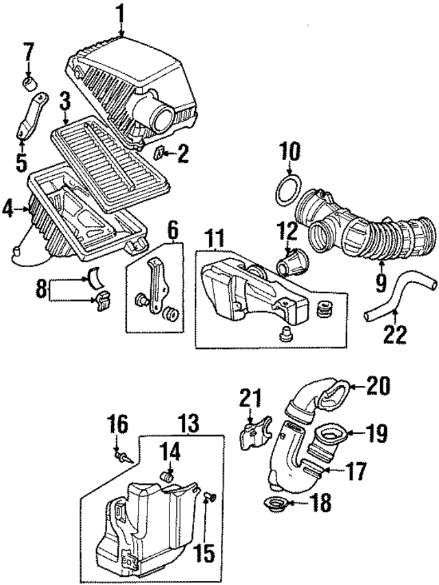 17220PY3505 - Engine: Element for Acura Image