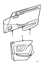 BAC4110AE - : Armrest for Jaguar Image