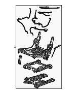 85746571 - Body: Seat Frame for GM Image