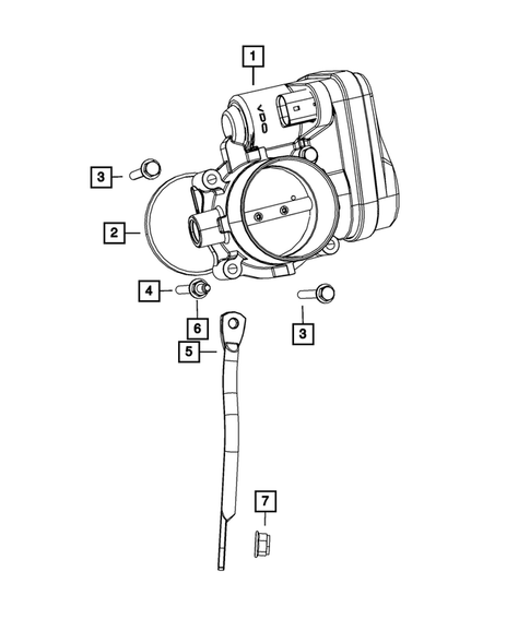 Throttle Body for 2009 Dodge Journey #0