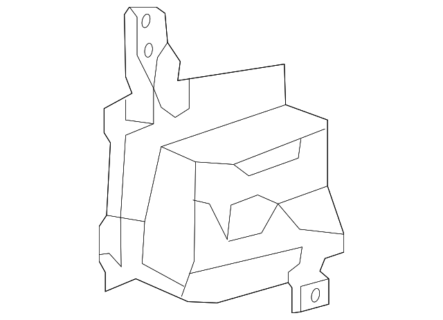 Radiator Air Seal - Nissan (92184-3AB3A)