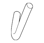 216321HS3A - Cooling System: Automatic Transmission Oil Cooler Hose for Nissan: Micra, Versa, Versa Note Image