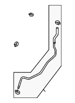 216333HC3A - : Oil Cooler Tube for Nissan: Micra, Versa, Versa Note Image