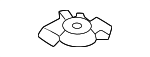 881P0R0000 - Body: Fan Motor for Kia Image
