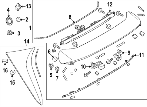 Spoiler for 2025 Mazda CX-90 #0