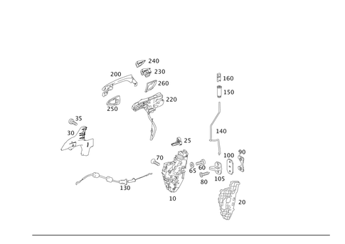 Locking System for 2012 Mercedes-Benz CL63 AMG #0