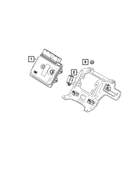 Keys, Modules and Engine Controllers for 2019 Fiat 500L #7