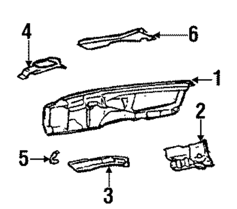 Cowl for 1984 Cadillac DeVille #0