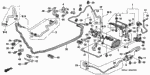 16723PRAG00 - : Bracket, Fuel Feed Hose for Honda Image