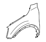 66321S9000 - Body: Fender for Kia: Telluride Image