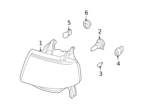 Lighting - Exterior for 2007 Ford Freestyle #1