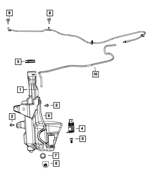 Wiper and Washer System for 2015 Ram 3500 #5