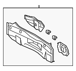 5830712B10 - Body: Rear Body Panel for Scion: xB Image
