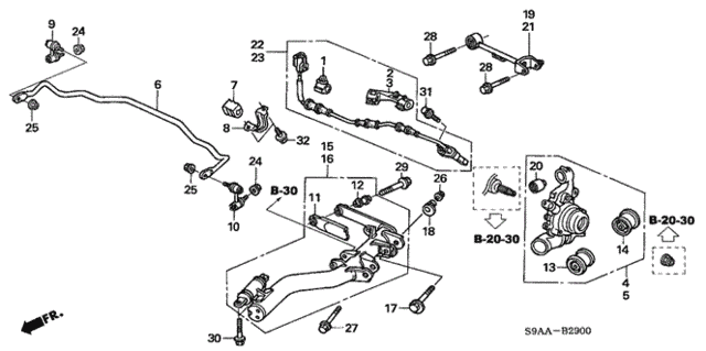 Rear Lower Arm for 2006 Honda CR-V #0