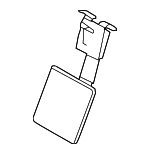 LR034630 - Body: Cooling Duct for Land Rover: Range Rover, Range Rover Sport Image