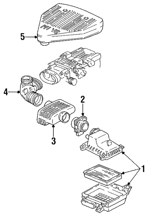 Air Intake for 1996 Buick Commercial Chassis #0