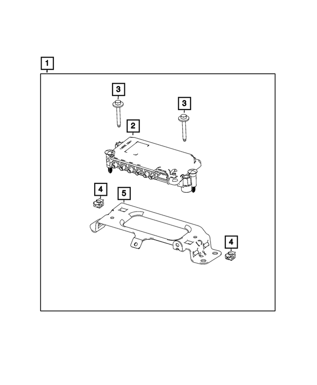 4672644AJ - Electrical: Camera Processor Module for Mopar Image