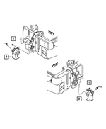 6104744AA - Electrical: Locking Nut for Mopar Image