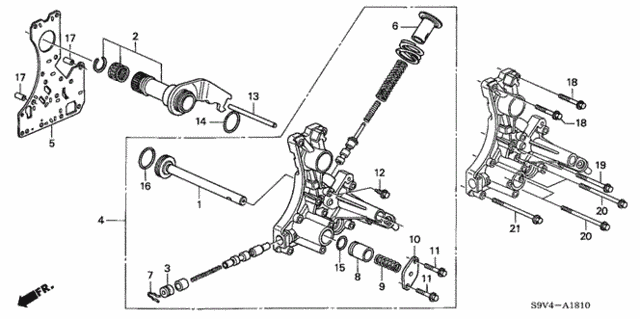 AT Regulator Body ('06-) for 2007 Honda Pilot #0