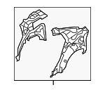 GSYL71100 - : Inner Panel Assembly for Mazda Image