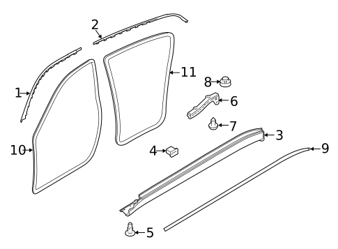 Rocker Panel for 2016 Porsche Panamera #0