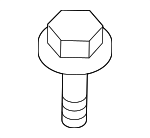 1376457L00 - Engine: Air Cleaner Assembly Rear Bolt for Suzuki Image