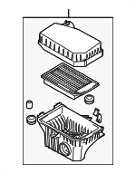 1370057L00 - Engine: Air Cleaner Assembly for Suzuki Image