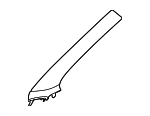 85810DO100EMA - Body: Windshield Pillar Trim for Kia Image