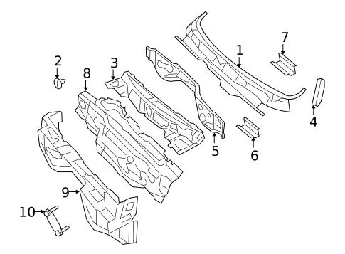 Cowl for 2012 Ram 2500 #1