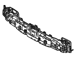 86631T1AA0 - Body: Impact Bar for Hyundai Image